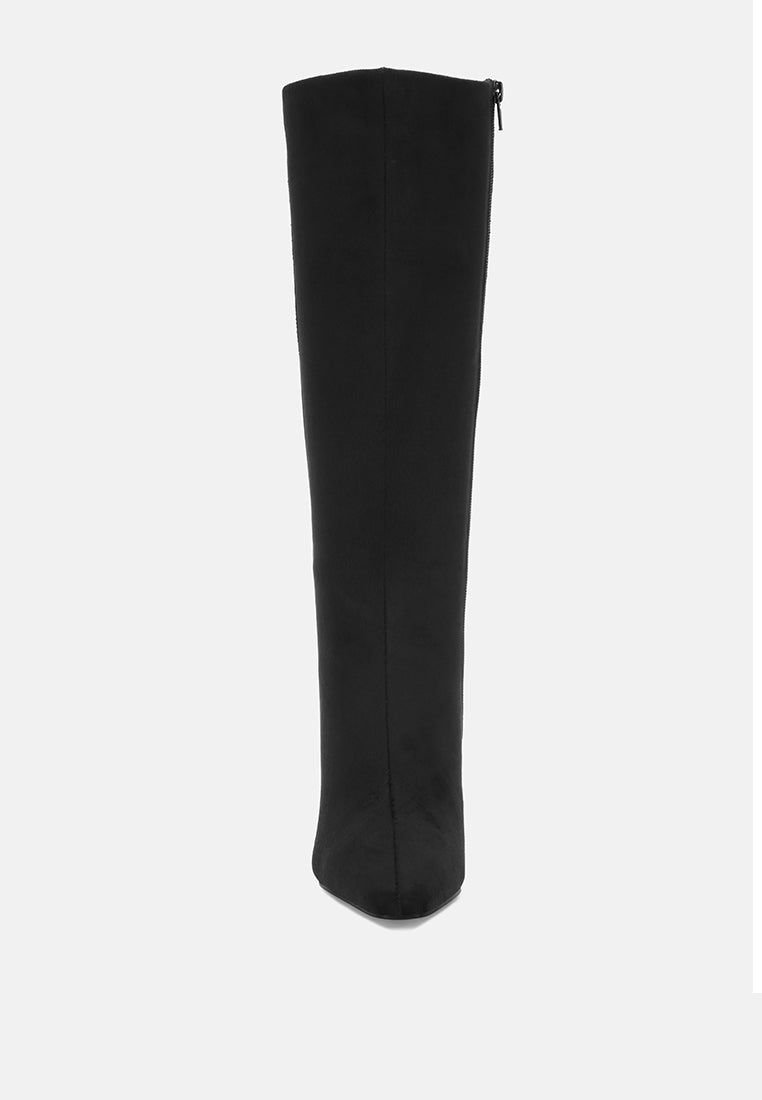 Botas Nazara Tacón Stiletto#color_black-suede