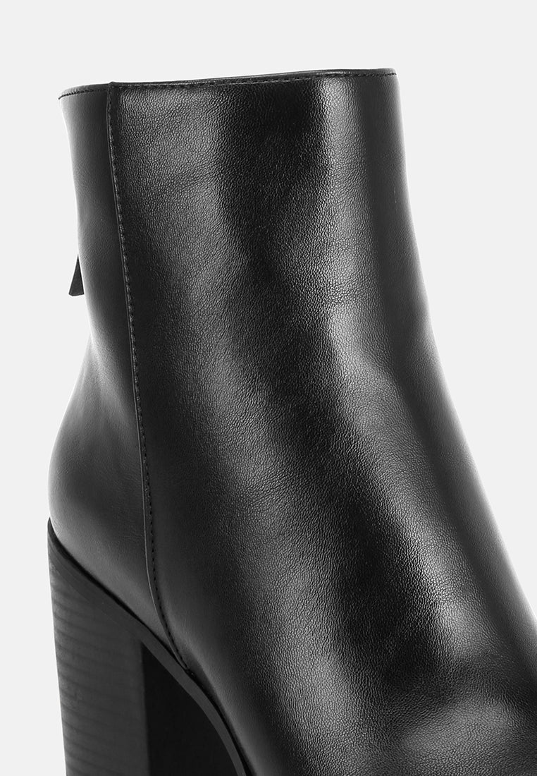 Dasna High Block Heel Boots#color_black-smooth