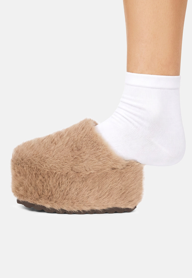 Walkwave Flatform Heel Slip Ons#color_beige