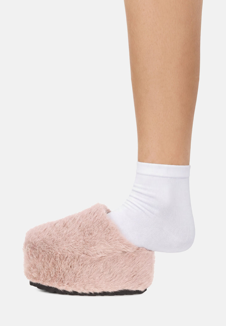 Walkwave Flatform Heel Slip Ons#color_pink