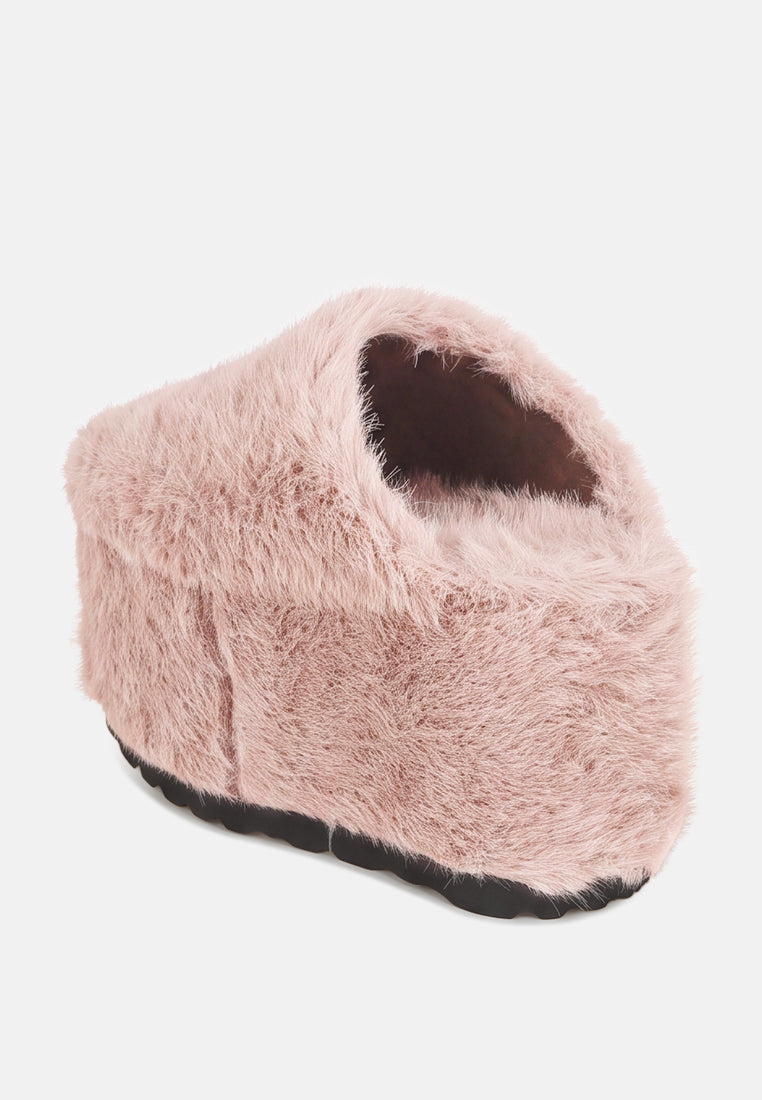 Walkwave Flatform Heel Slip Ons#color_pink