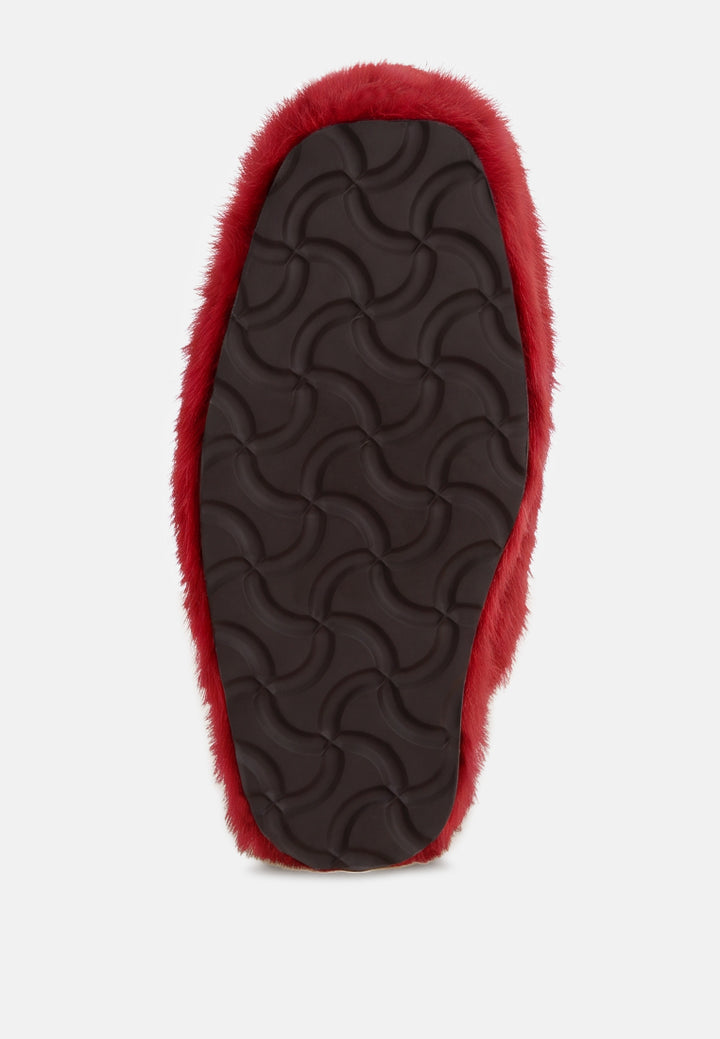 Walkwave Flatform Heel Slip Ons#color_red