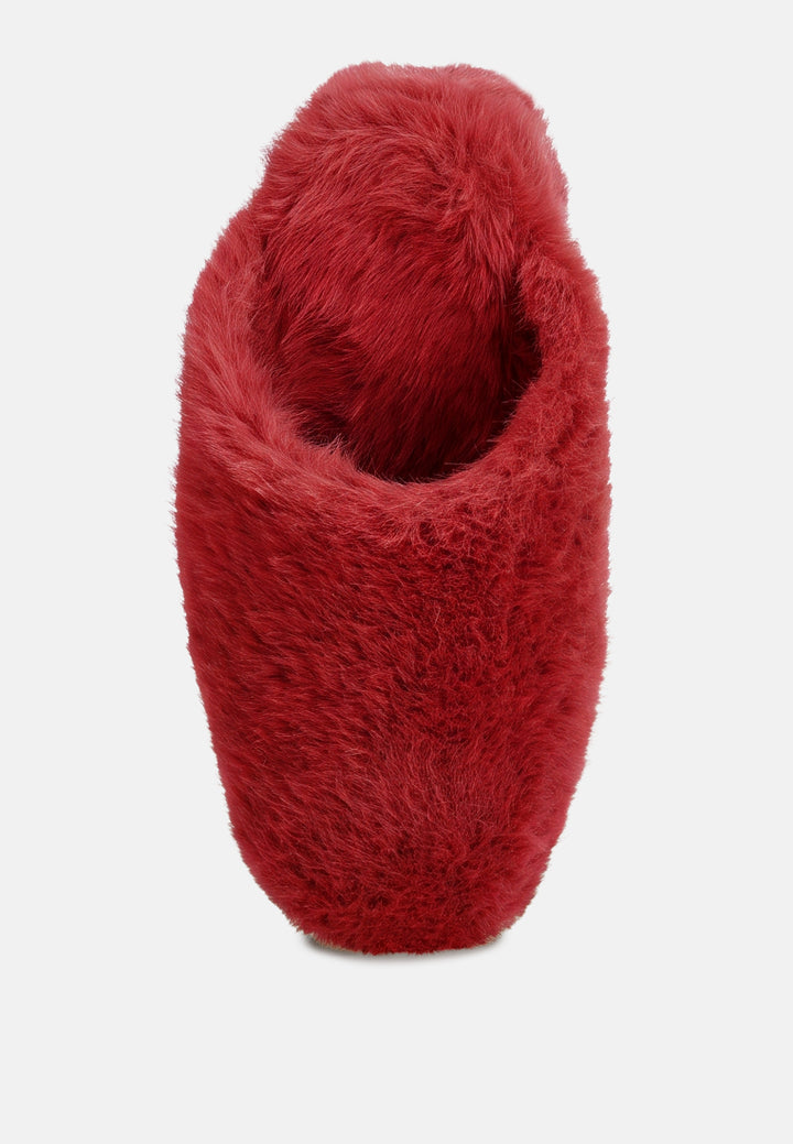 Walkwave Flatform Heel Slip Ons#color_red