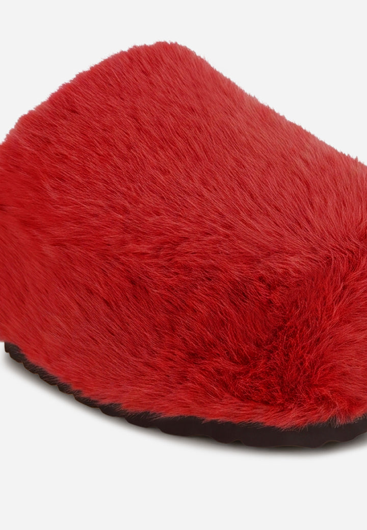 Walkwave Flatform Heel Slip Ons#color_red