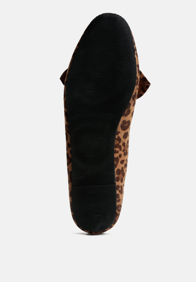 london rag women's bow loafer by motes#color_leopard