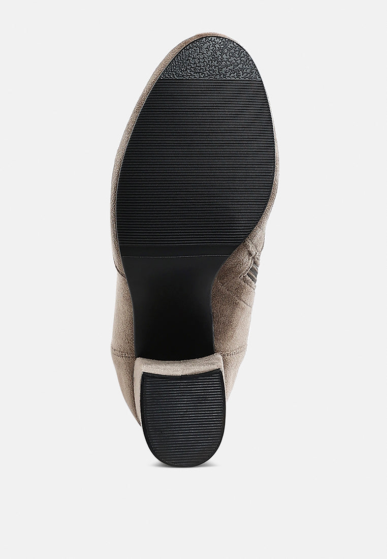 botas de pantorrilla de microfibra saloniki#color_taupe