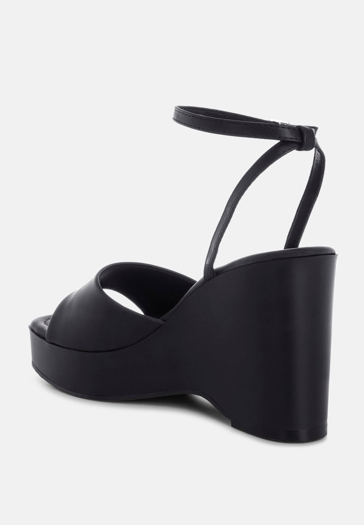 sangria solid platform faux leather wedges by ft#color_black