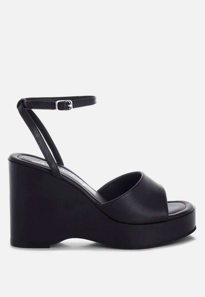 sangria solid platform faux leather wedges by ft#color_black