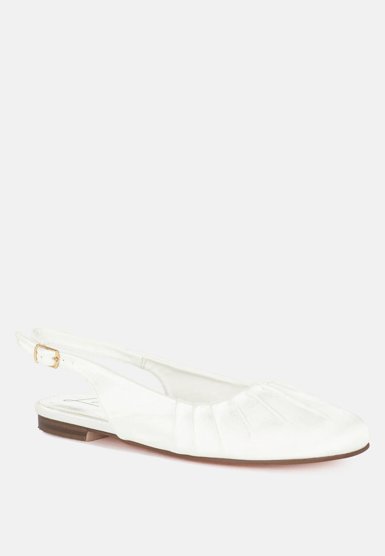 satin square toe flat slingback by mode#color_white