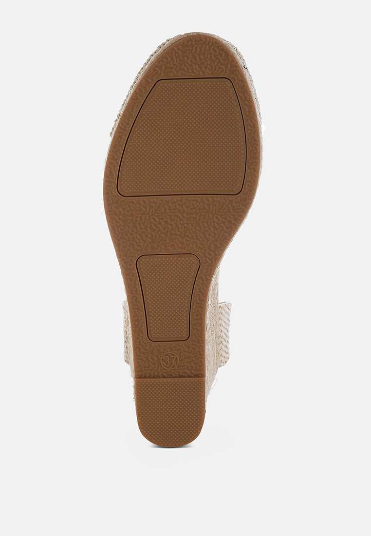 nomader woven lace-up espadrille wedges#color_beige