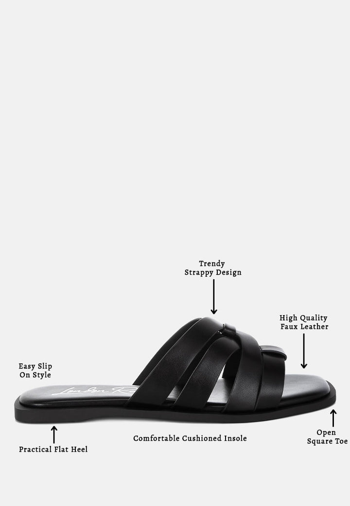 sebal strappy faux leather slip ons by ft#color_black