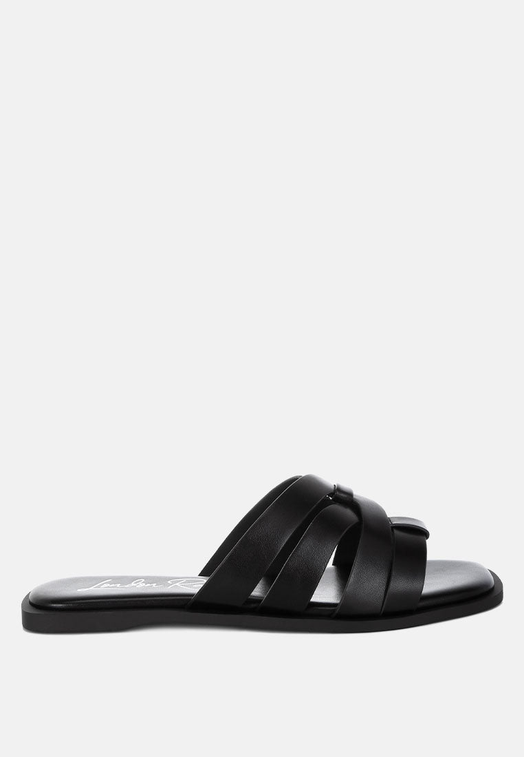 sebal strappy faux leather slip ons by ft#color_black