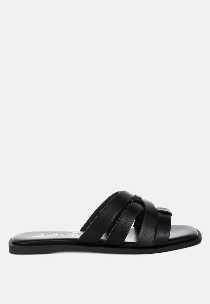 sebal strappy faux leather slip ons by ft#color_black