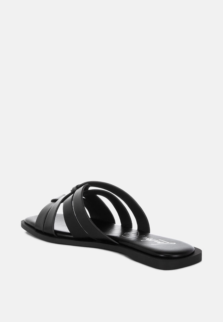 sebal strappy faux leather slip ons by ft#color_black