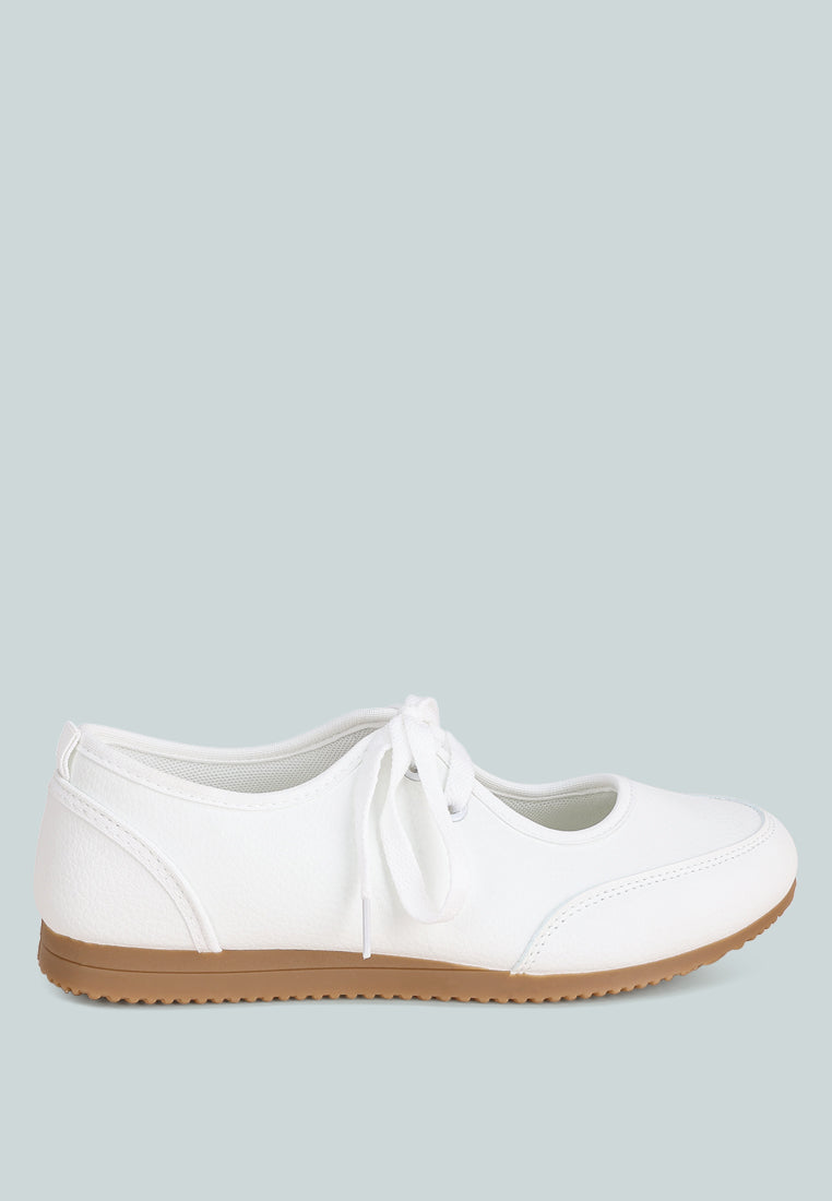 zapatillas selka con cordones para mujer#color_white-smooth