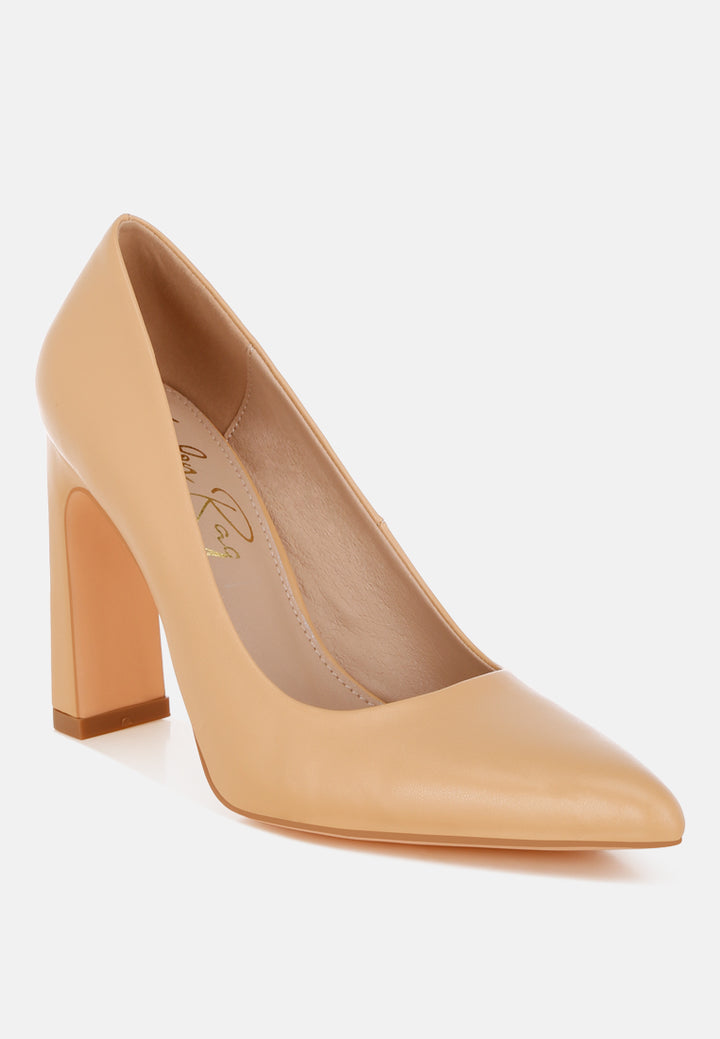 shacarri faux leather pumps #color_beige