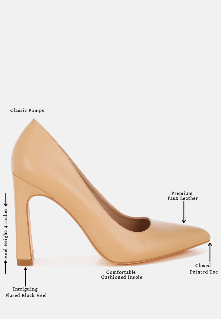 shacarri faux leather pumps #color_beige