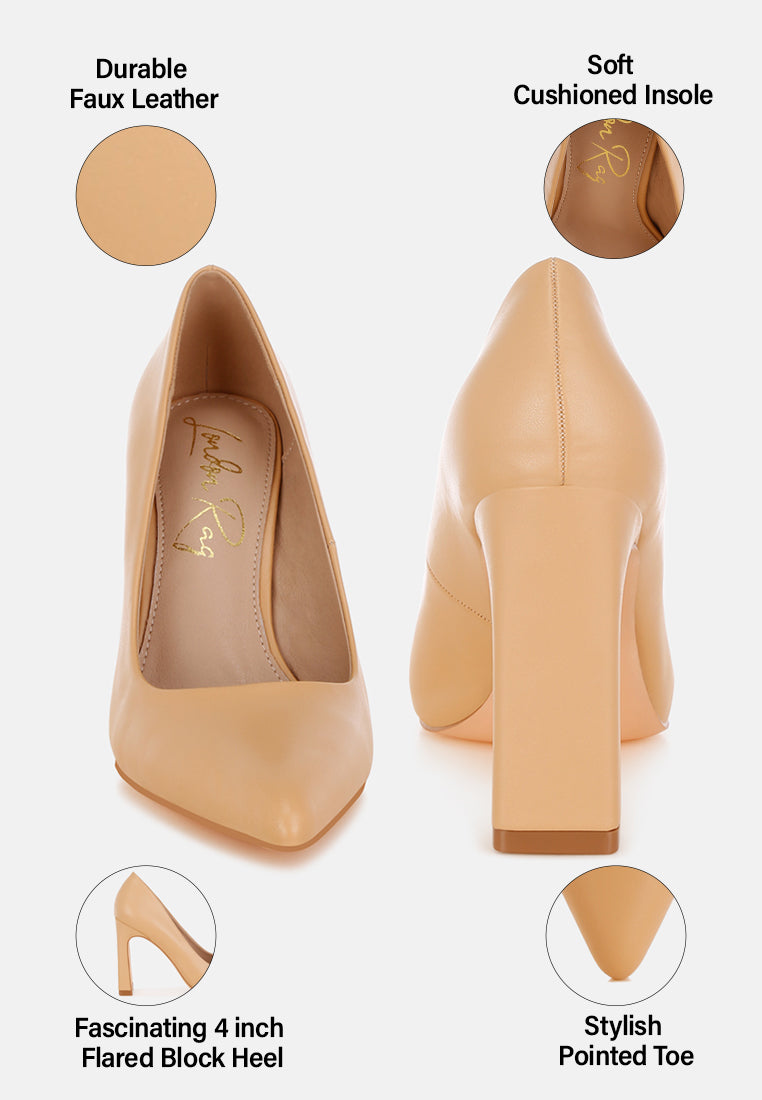 shacarri faux leather pumps #color_beige