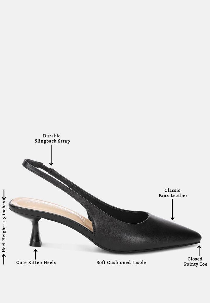 london rag women's kitten heel slingbacks by motes#color_black