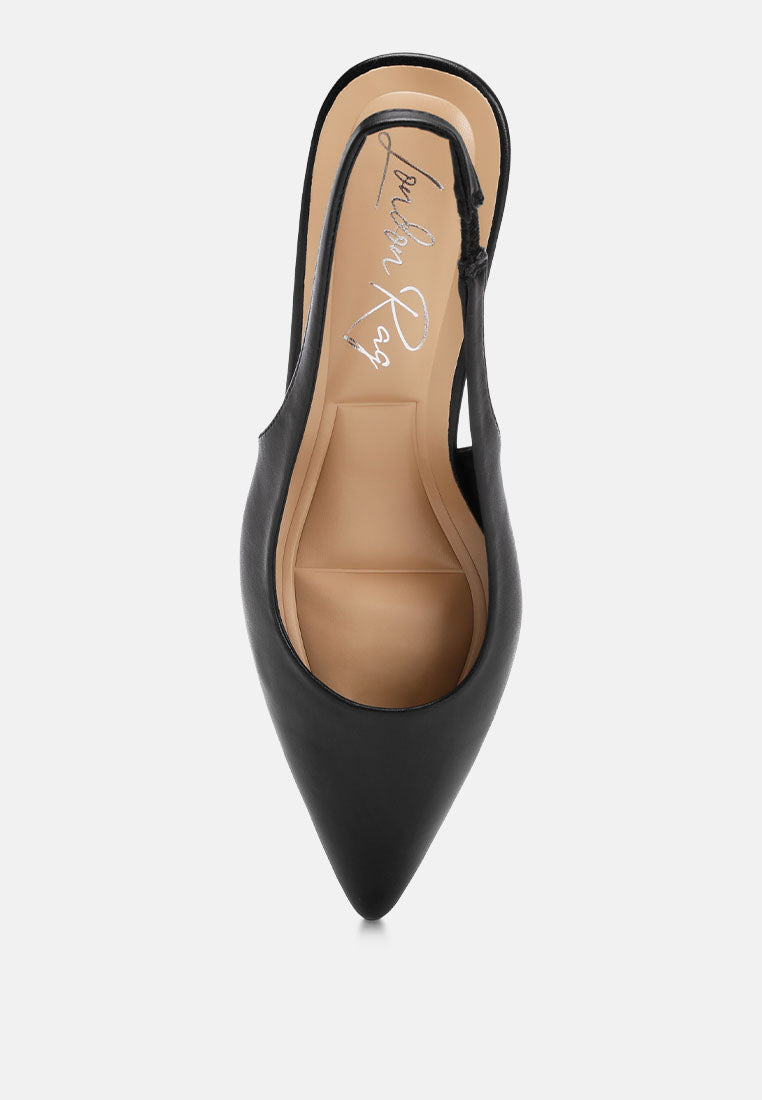 shala kitten heel slingbacks by ft#color_black-faux-leather
