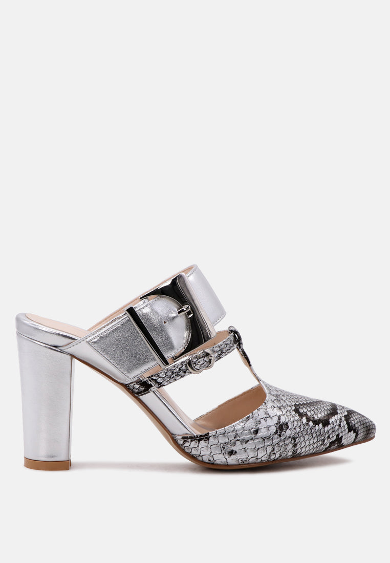 dina pointed-toe high heel mules#color_silver