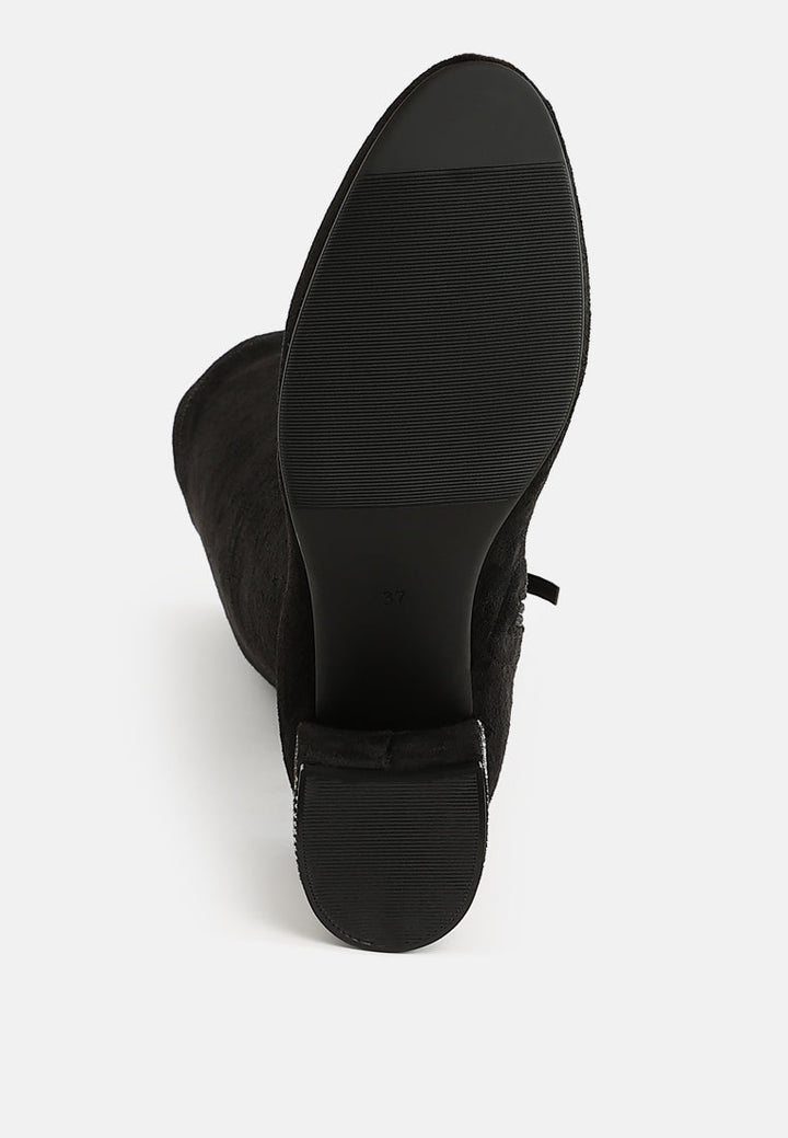 botas altas sinaloa microfibra#color_negro