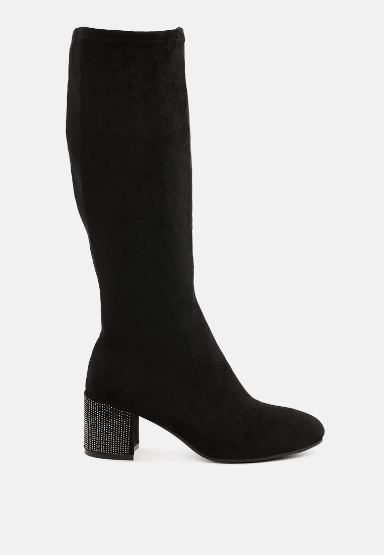 botas altas sinaloa microfibra#color_negro