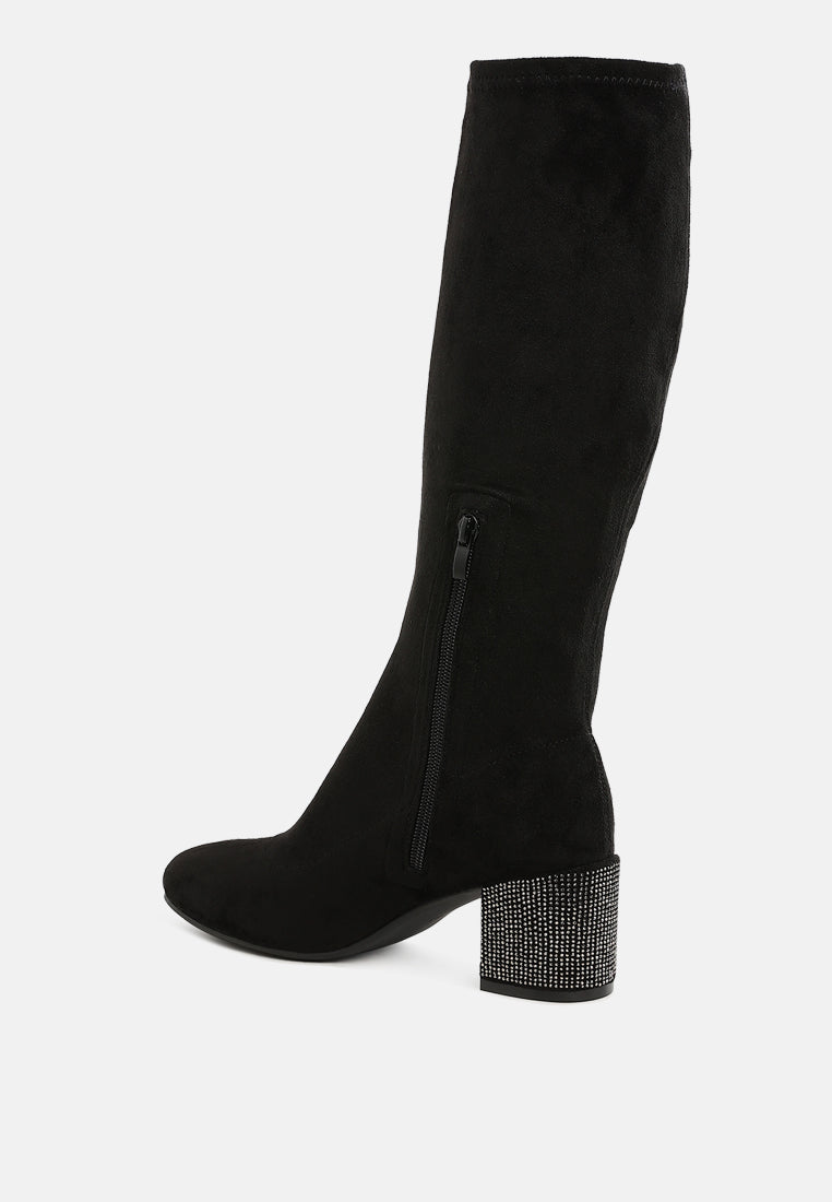 botas altas sinaloa microfibra#color_negro