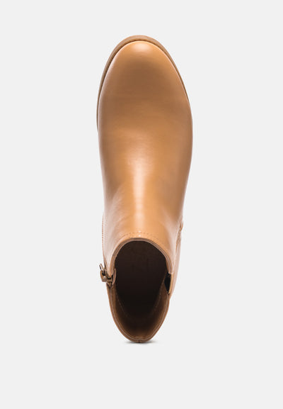 sleek chlesea boots#color_tan