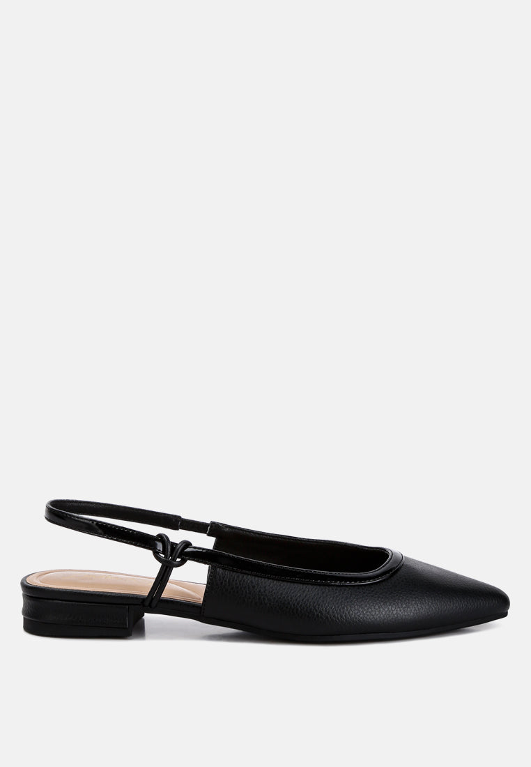 slingback ballerinas by rag#color_black