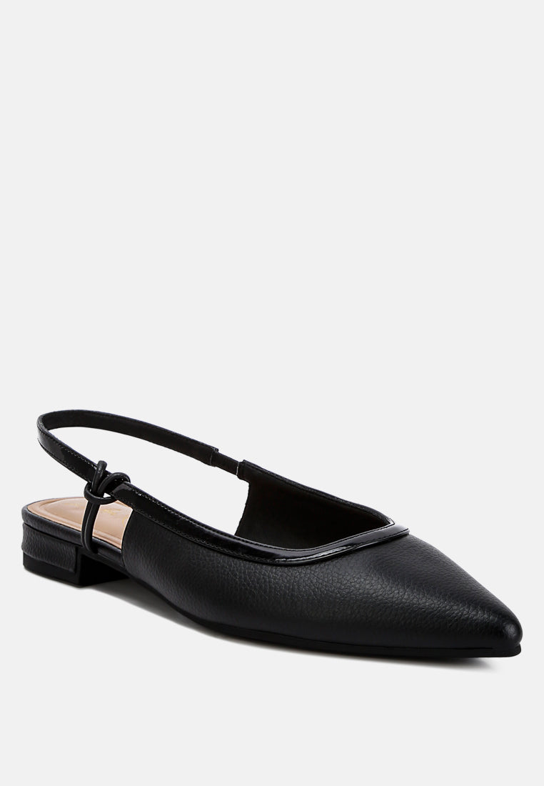 slingback ballerinas by rag#color_black
