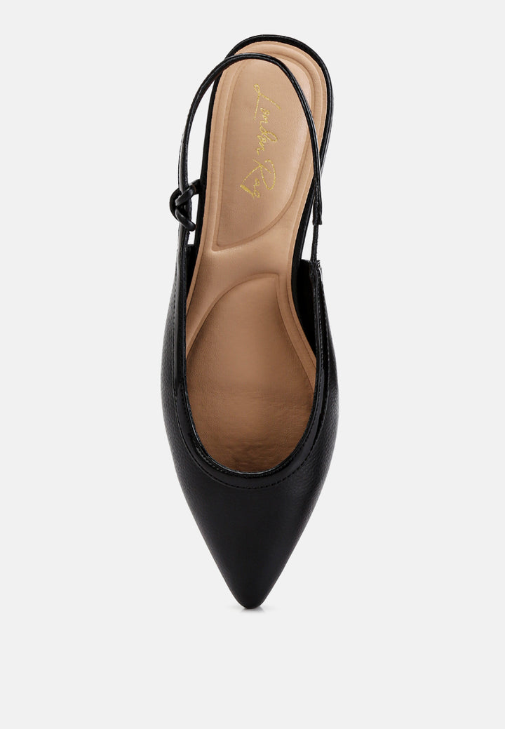 slingback ballerinas by ruw#color_black