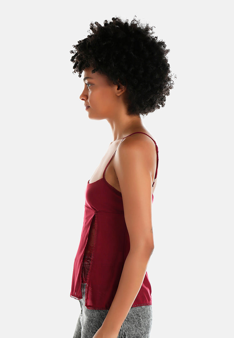 slip detail slip top#color_burgundy