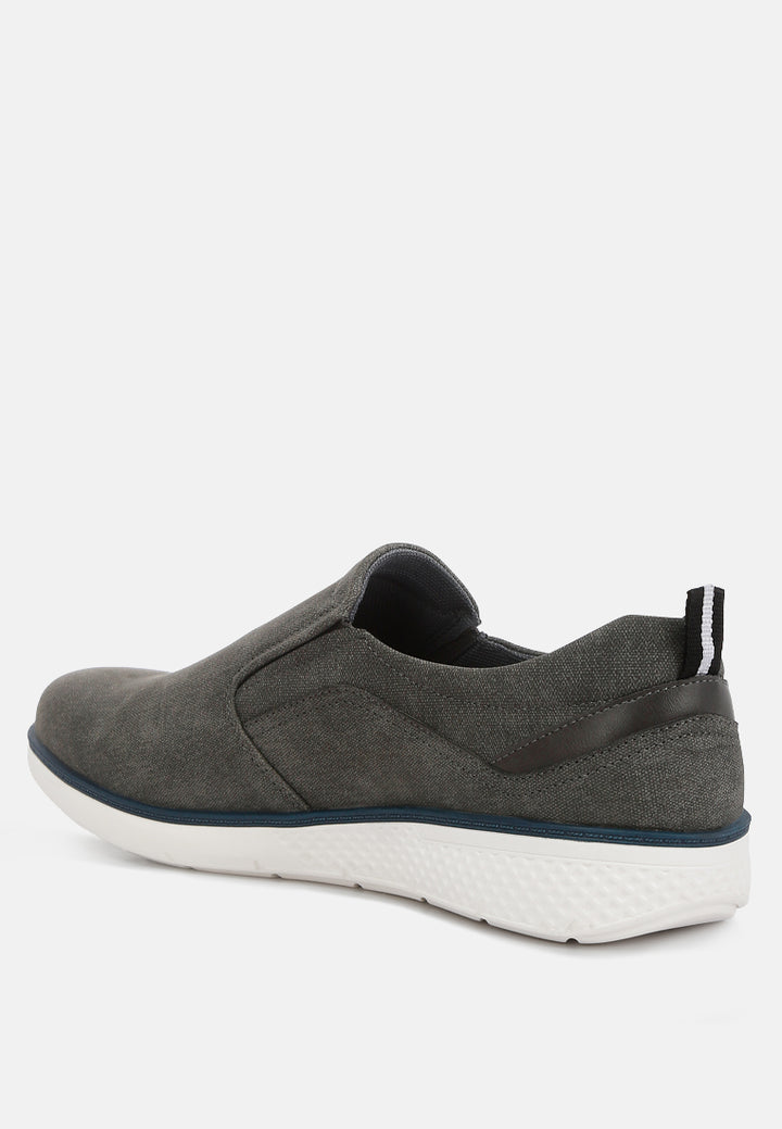slip on casual sneakers#color_grey
