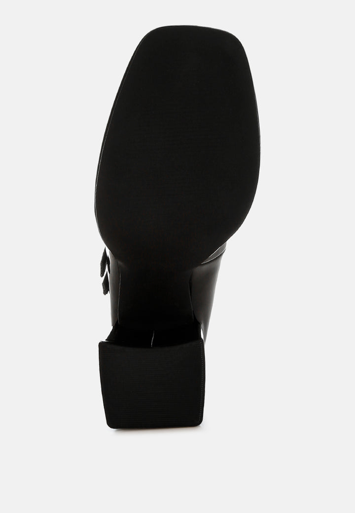 double strap mary jane sandals by ruw#color_black