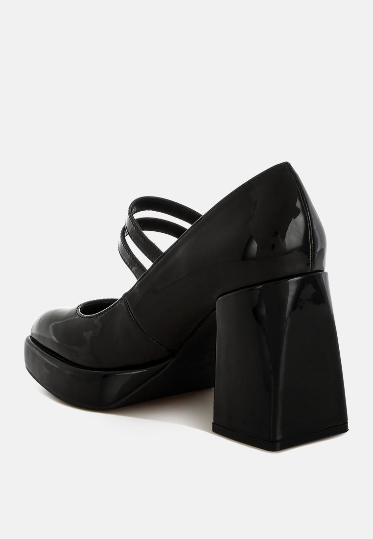 double strap mary jane sandals by ruw#color_black