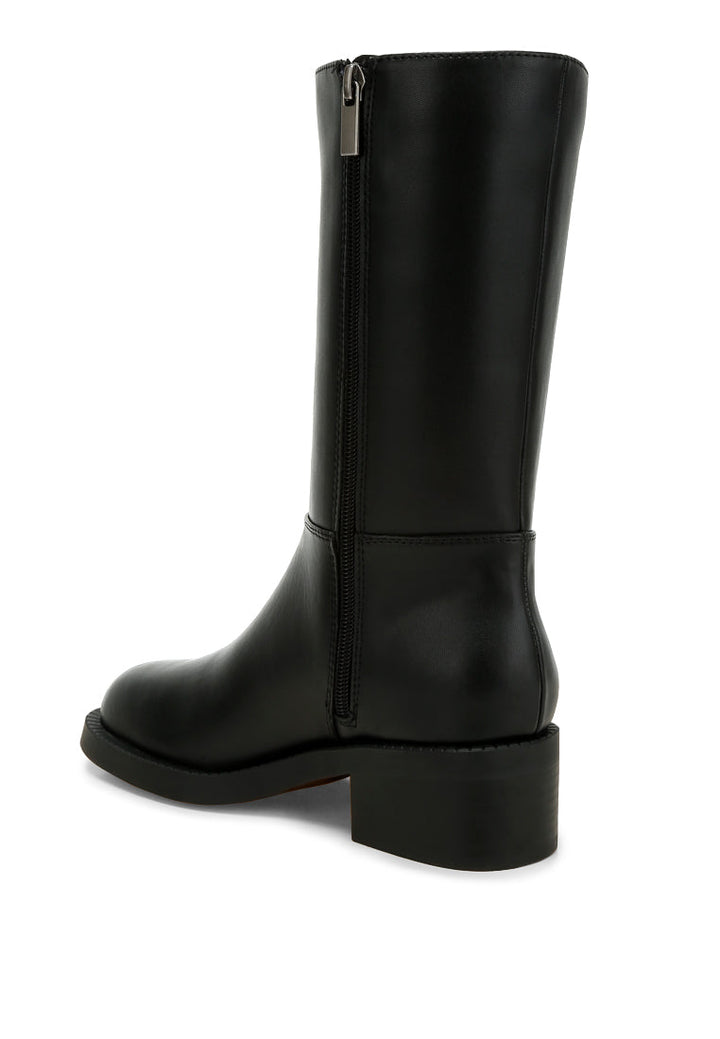 block heel calf boots by rag#color_black