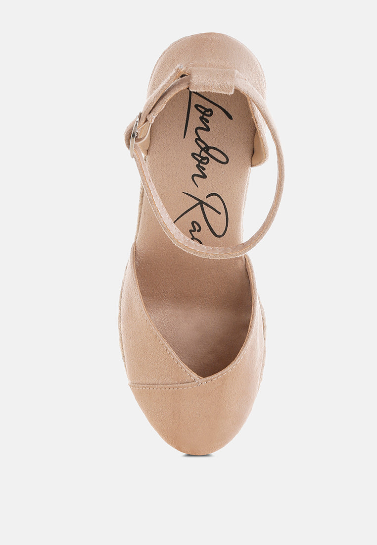 Nuclas Espadrille Wedge Heels