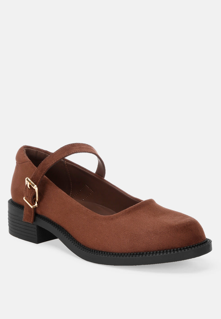 merceditas stivah con tacón en bloque#color_brown