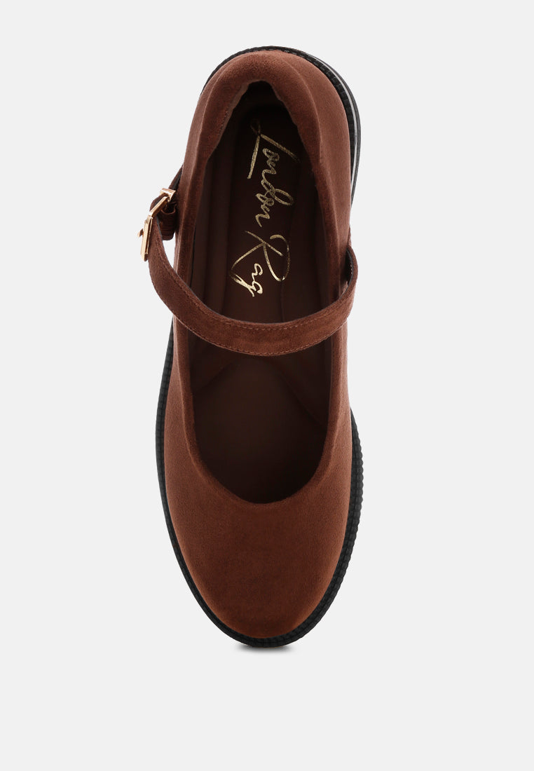 merceditas stivah con tacón en bloque#color_brown