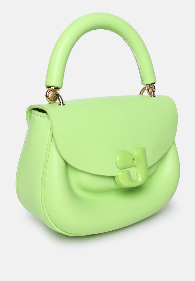 stout mini handbag by ruw#color_light-green