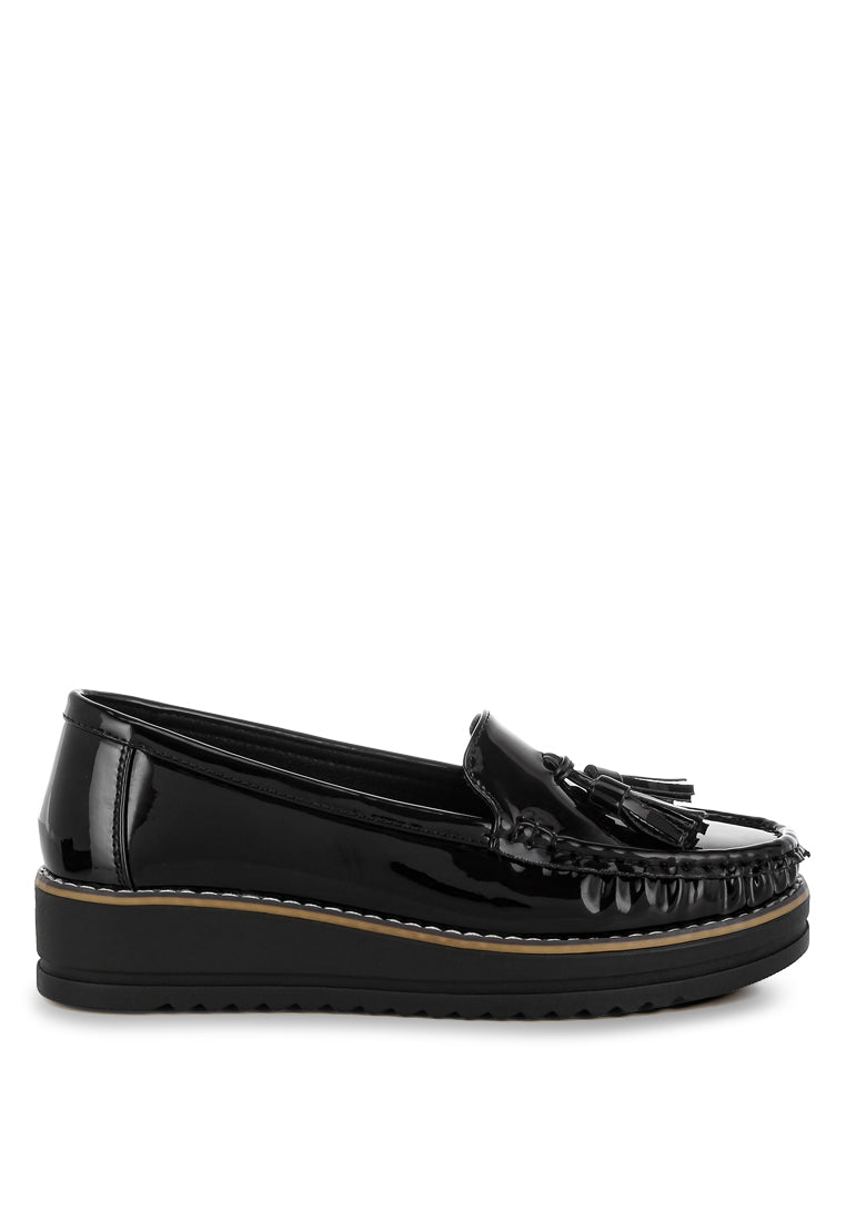 tassel detail flatform loafers


 by ruw#color_black