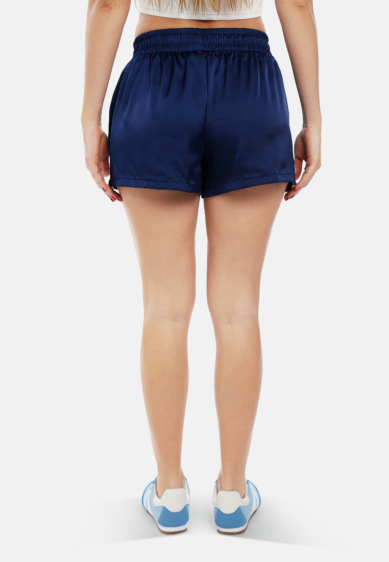striped spice shorts by ruw#color_navy