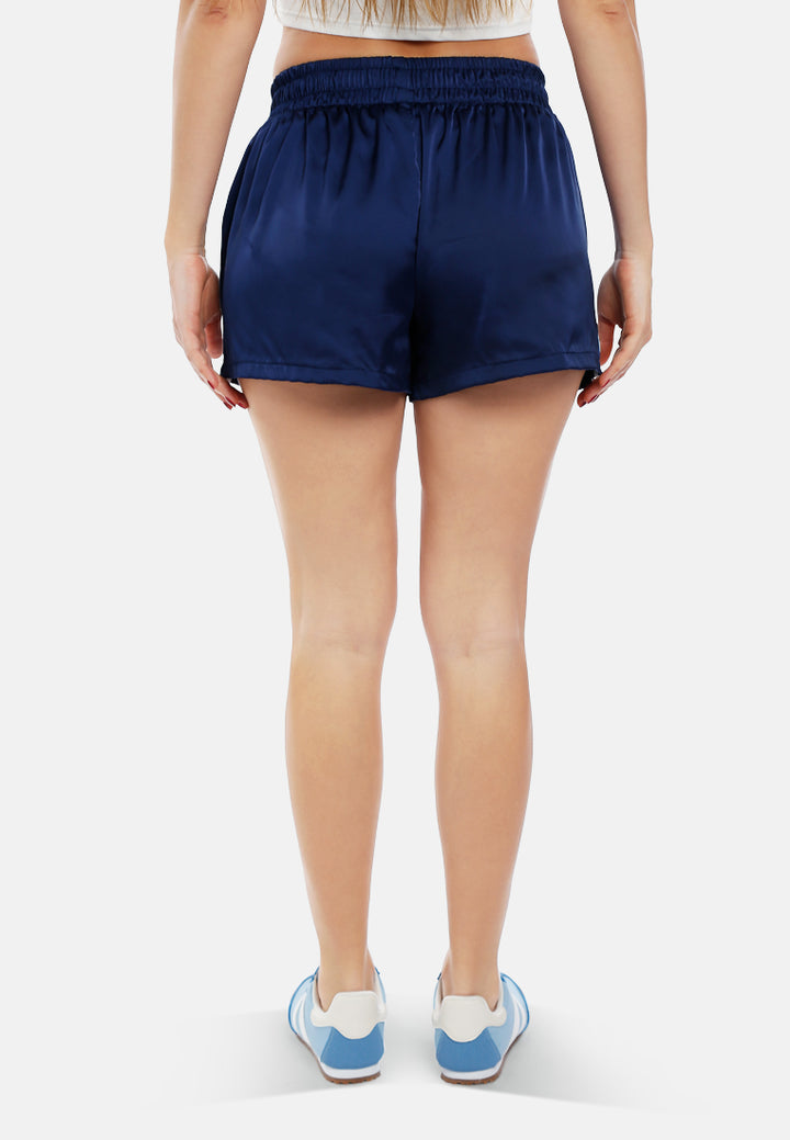 striped spice shorts by ruw#color_navy