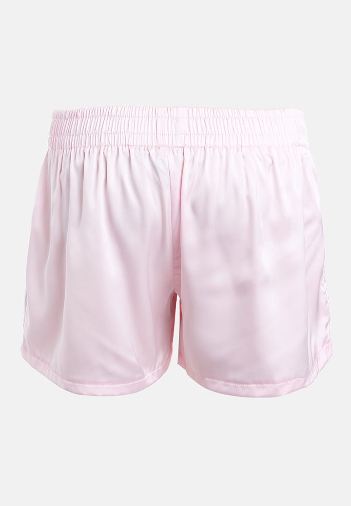 striped spice shorts by ruw#color_pink