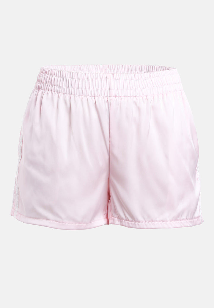 striped spice shorts by ruw#color_pink
