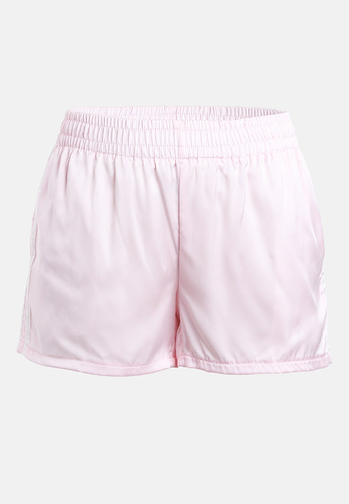 striped spice shorts by ruw#color_pink
