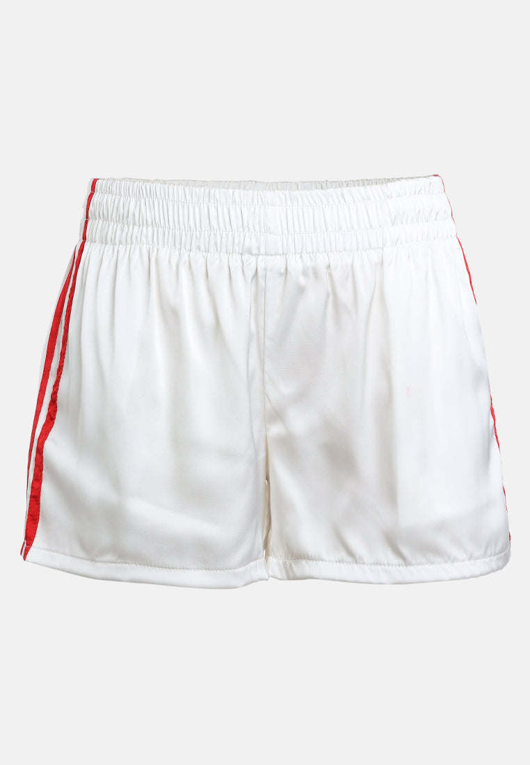 striped spice shorts by ruw#color_white