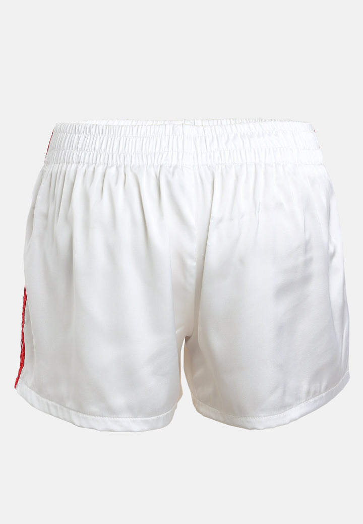 striped spice shorts by ruw#color_white