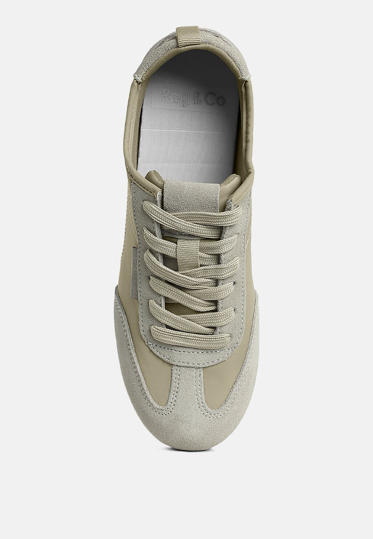 suede sneakers by ruw#color_beige